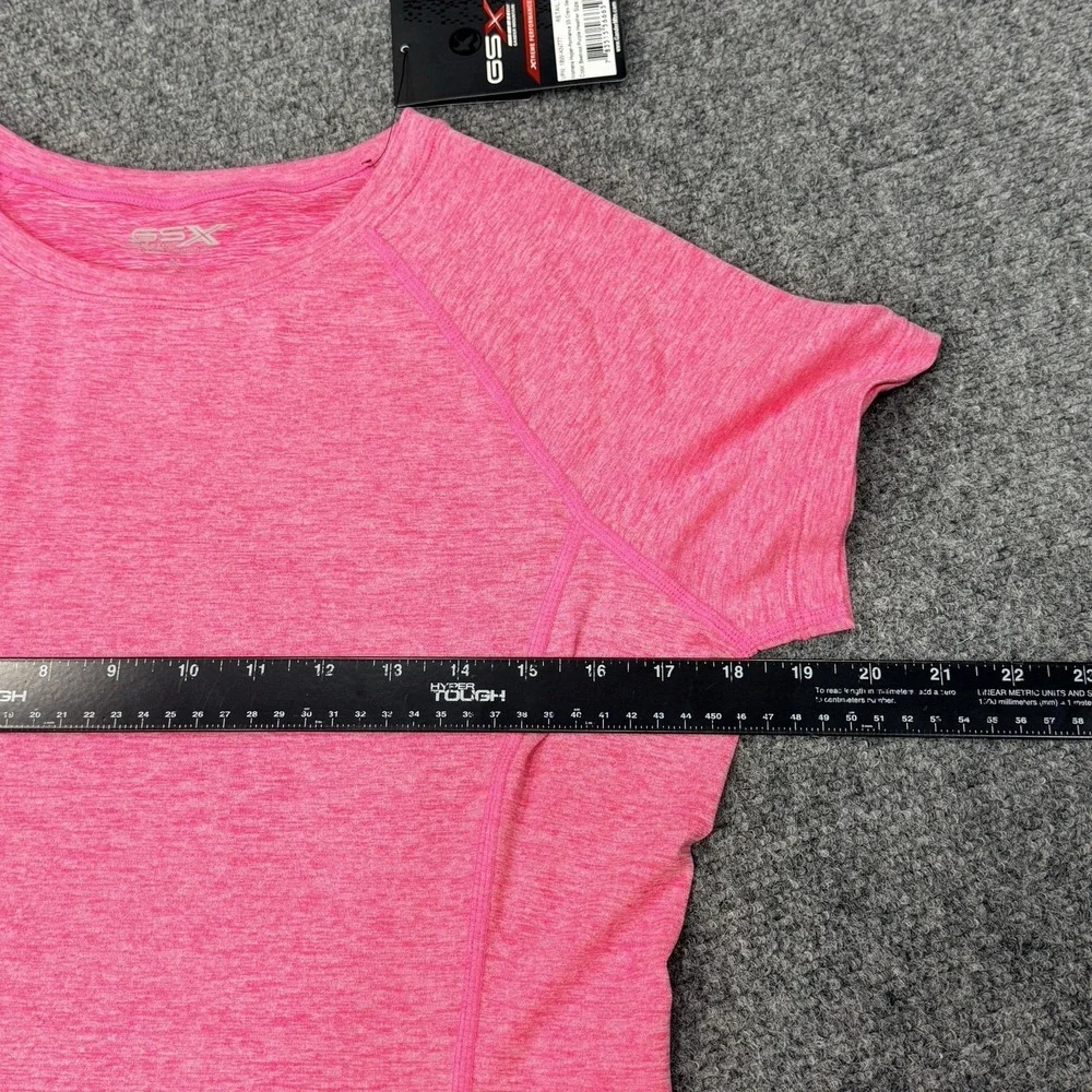 GSX Women's Hyper Performance Short Sleeve Crew Neck Tee Size M - Picture 3 of 8